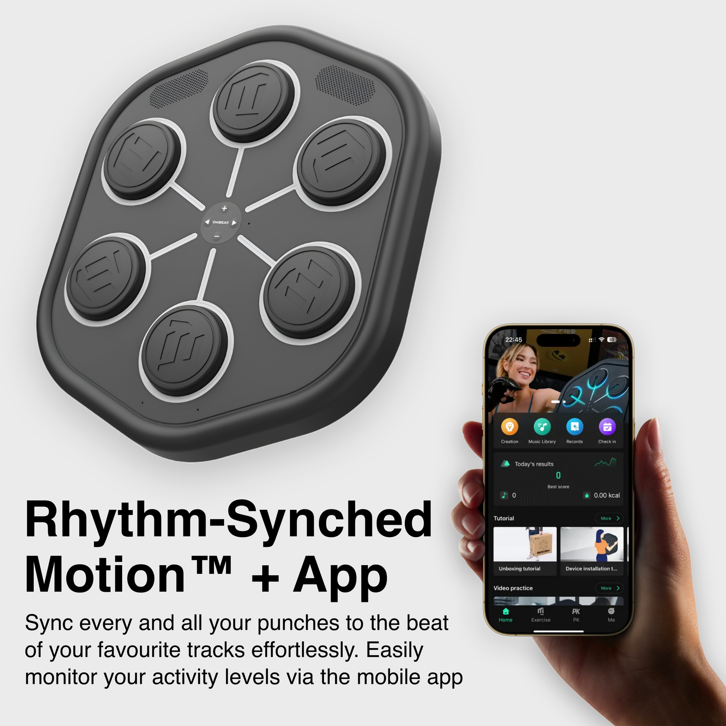 ONBEAT® Nova Music Boxing Machine