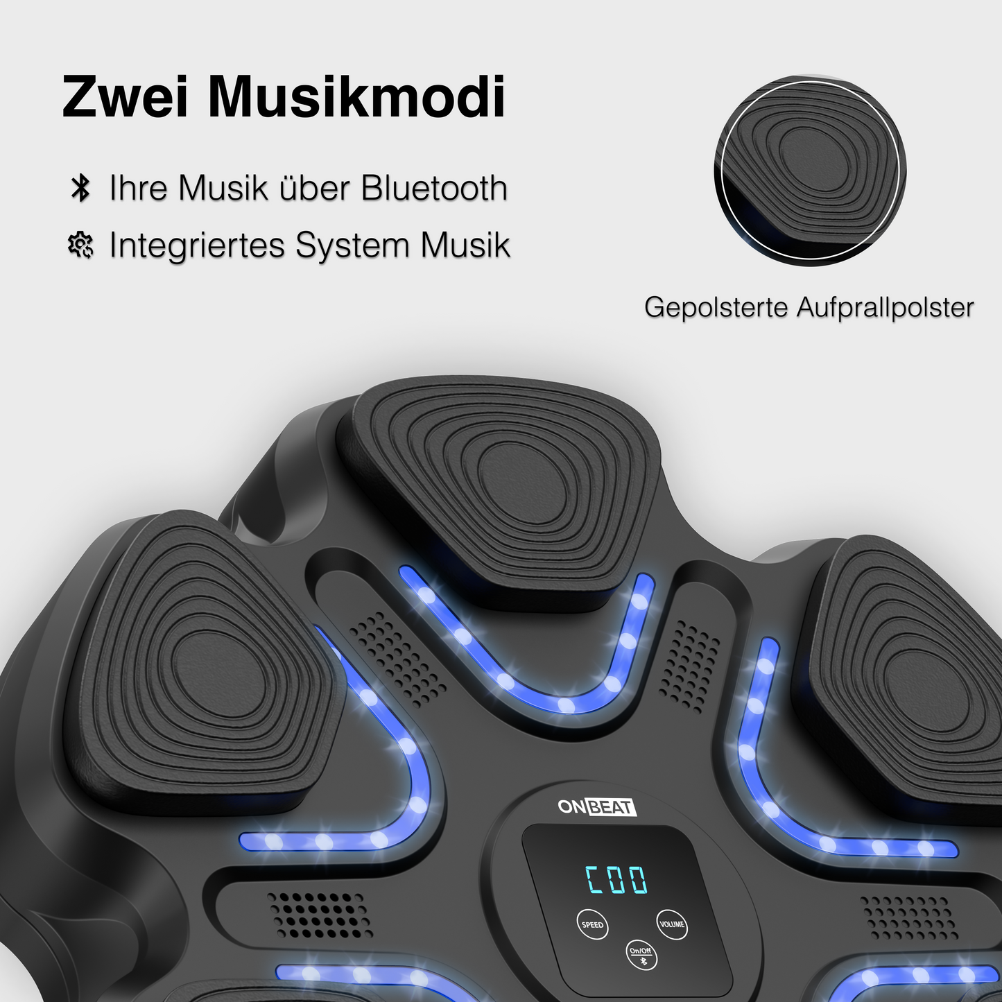 ONBEAT® Ultra Music Boxing Machine